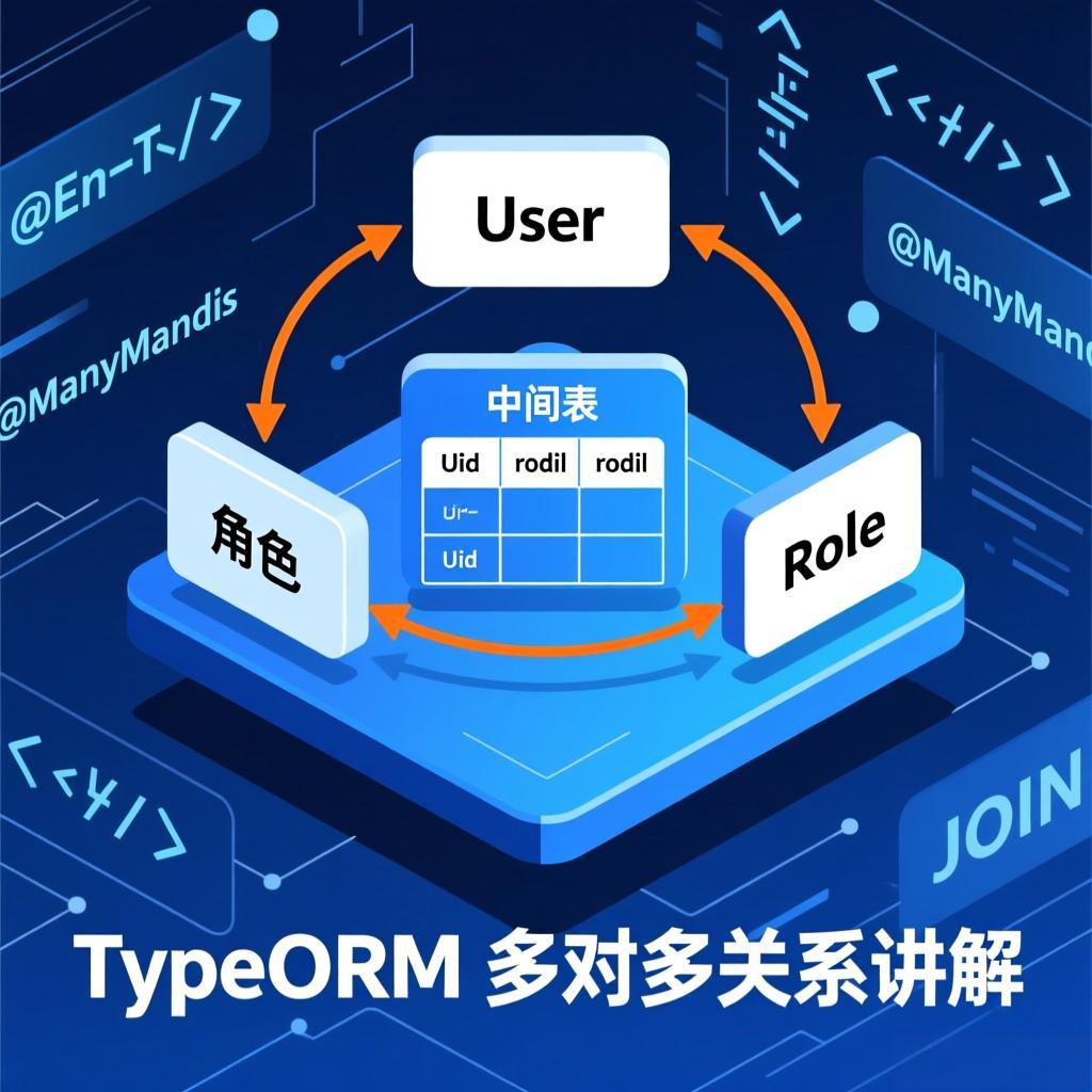 TypeORM多对多关系如何进行数据更新