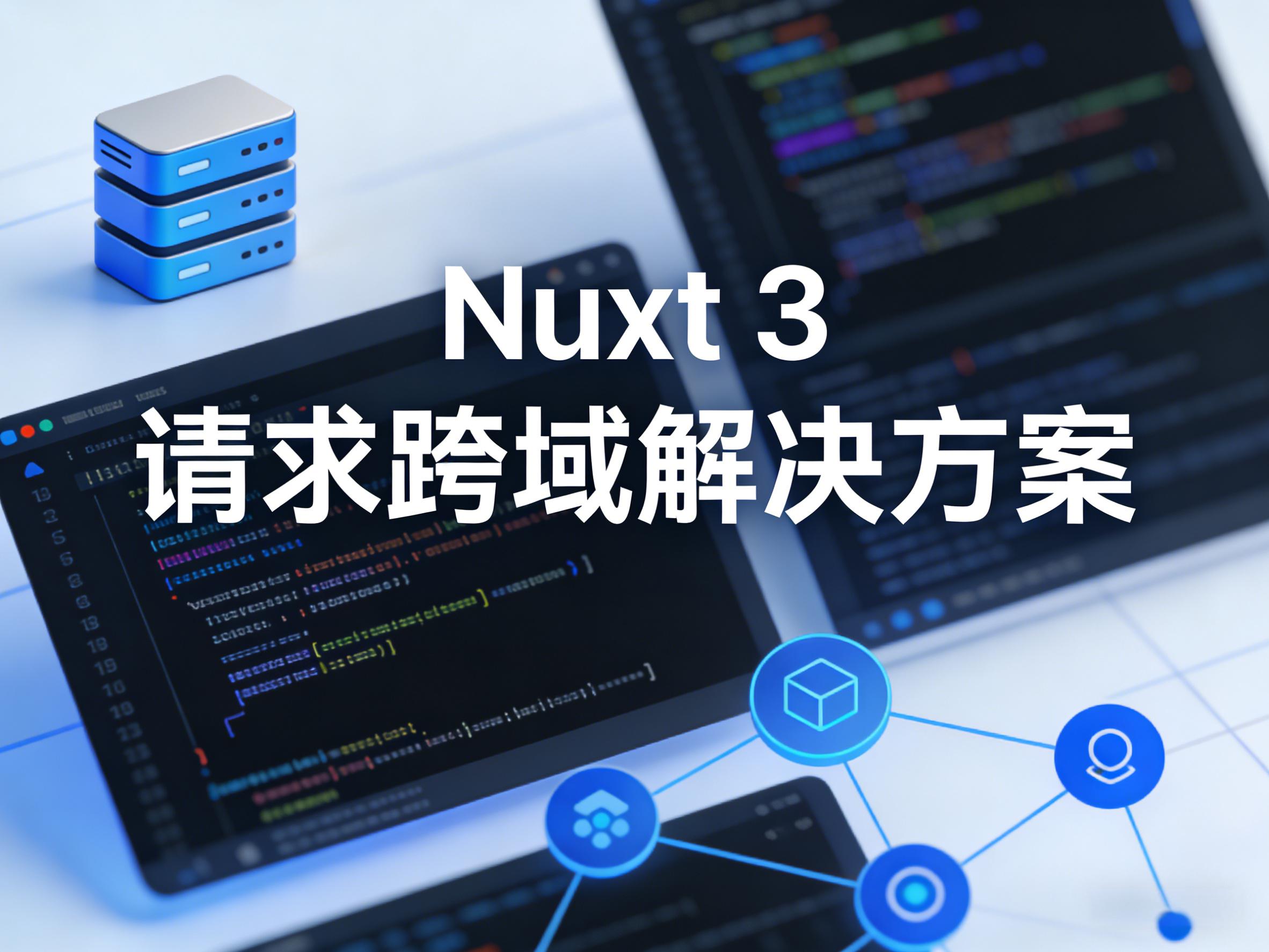 Nuxt 3 请求跨域解决方案 的封面